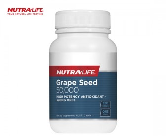 Nutralife 纽乐 葡萄籽胶囊5000mg 120粒 Nutralife 纽乐 葡萄籽胶囊5000mg 120粒